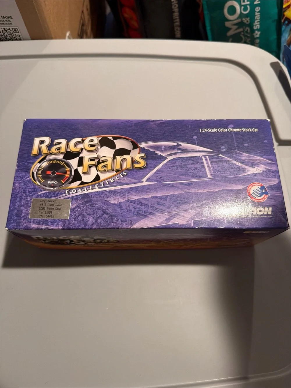 Race Fans Tony Stewart 2003 3 Doors Down Nascar 1/24 Diecast Action #8 Authentic